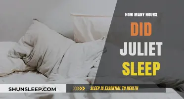 Juliet's Sleep Patterns: Unraveling the Mystery of Her Restful Hours