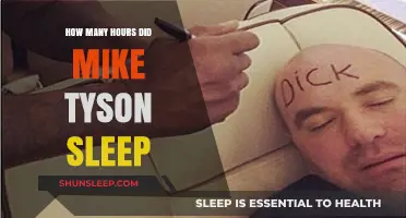 Mike Tyson's Sleep Routine: Unveiling His Daily Rest Hours