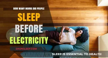 Pre-Electricity Sleep Patterns: Uncovering Historical Resting Hours