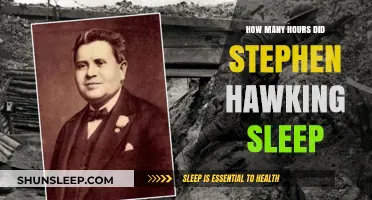 Stephen Hawking's Sleep Routine: Unveiling His Restful Hours