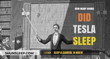 Unveiling Tesla's Sleep Habits: How Many Hours Did He Rest?