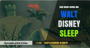 Walt Disney's Sleep Habits: Uncovering His Daily Rest Routine