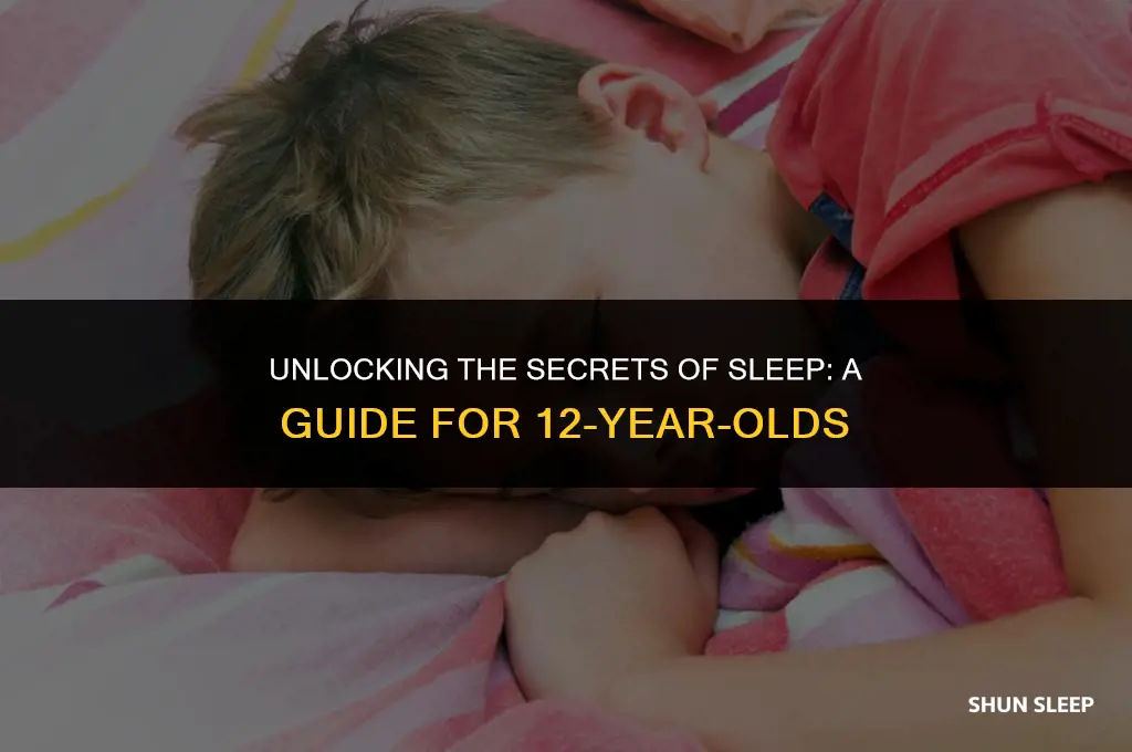 how many hours do 12 year olds need of sleep