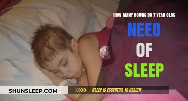 Sleep Needs for 7-Year-Olds: Essential Hours for Healthy Growth