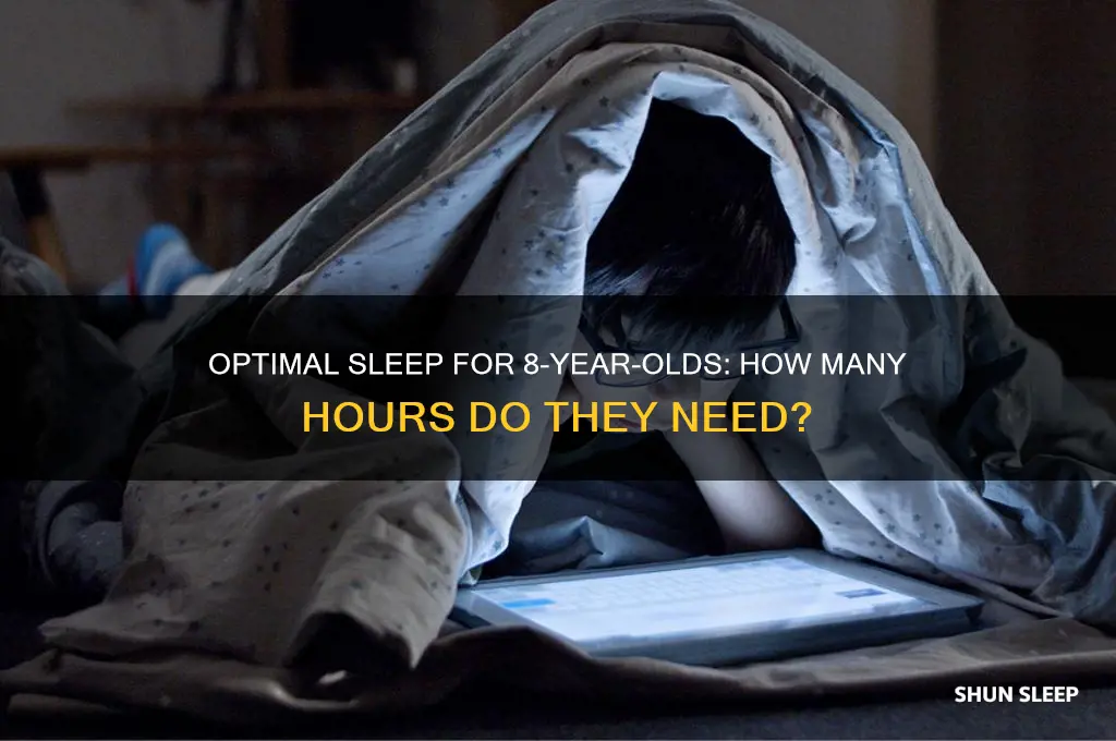how many hours do 8 year olds need to sleep