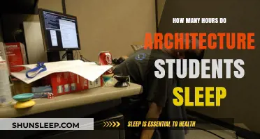 Architecture Students' Sleep Patterns: Balancing Studio Life and Rest
