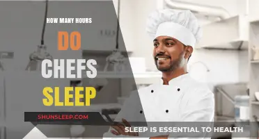 Chefs' Sleep Patterns: Unveiling the Hours Behind the Kitchen Hustle