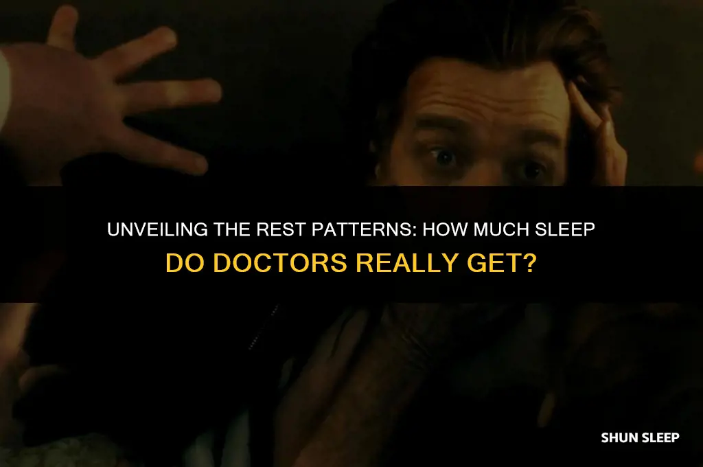 how many hours do doctors sleep