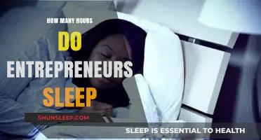 Entrepreneur Sleep Habits: Unveiling the Hours Behind Success