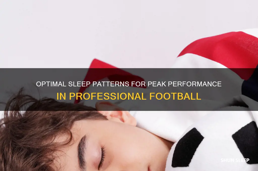 how many hours do footballers sleep