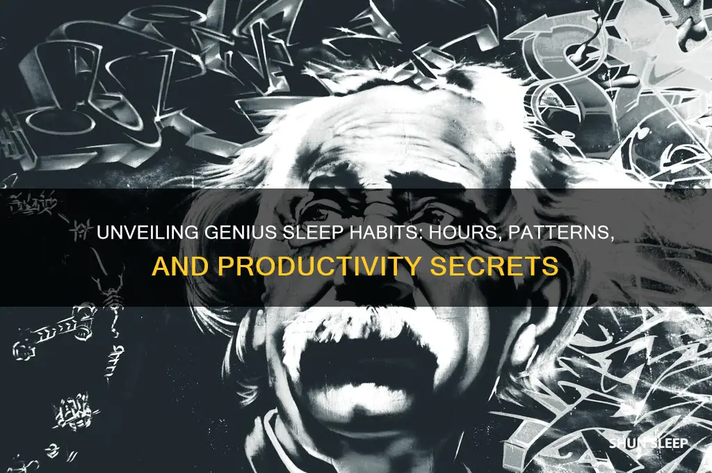how many hours do geniuses sleep