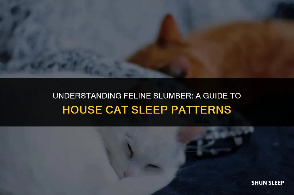 how many hours do house cats sleep