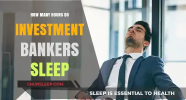Unveiling the Sleep Secrets of Investment Bankers: A Lifestyle Insight