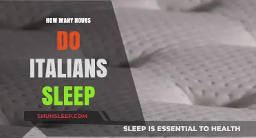 Sleepless in Italy: Unraveling the Mystery of Italian Sleep Patterns