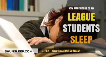 Unlocking the Secrets of Ivy League Students' Sleep Habits