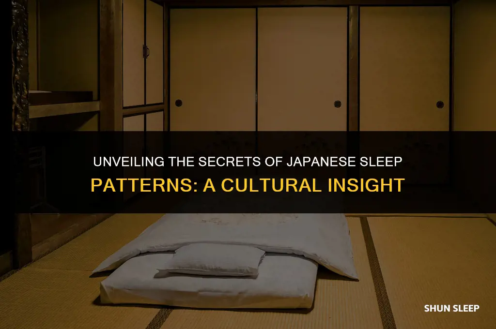 how many hours do japanese sleep