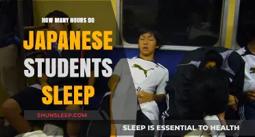 Unveiling the Sleep Patterns of Japanese Students: A Cultural Insight