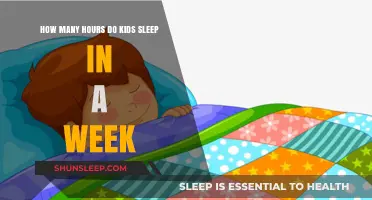 Weekly Slumber Patterns: Unraveling the Sleep Habits of Children