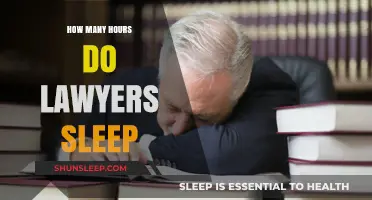 Unveiling the Sleep Patterns of Lawyers: A Comprehensive Study