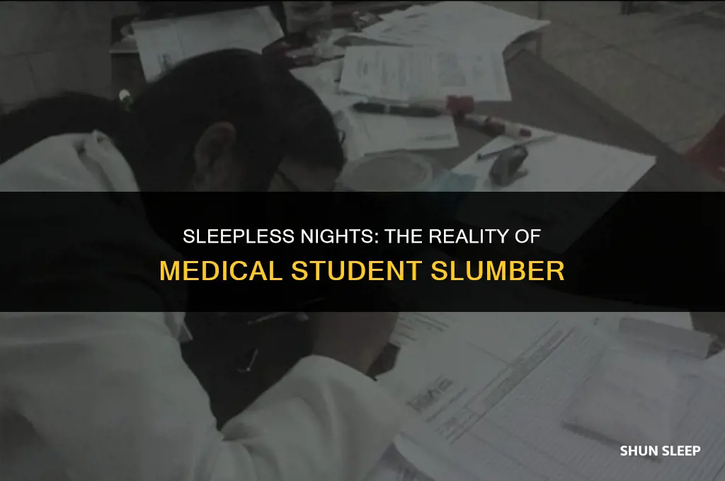 how many hours do med students sleep