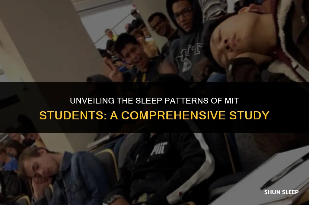 how many hours do mit students sleep