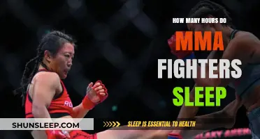 Rest and Recovery: The Sleep Patterns of Professional MMA Fighters