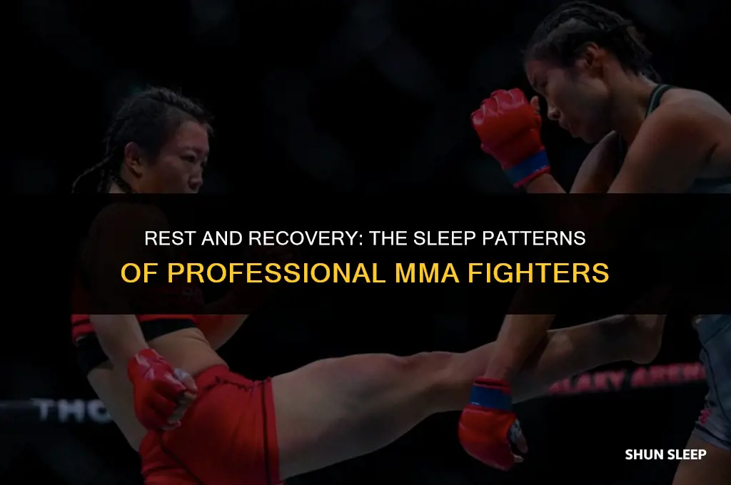 how many hours do mma fighters sleep