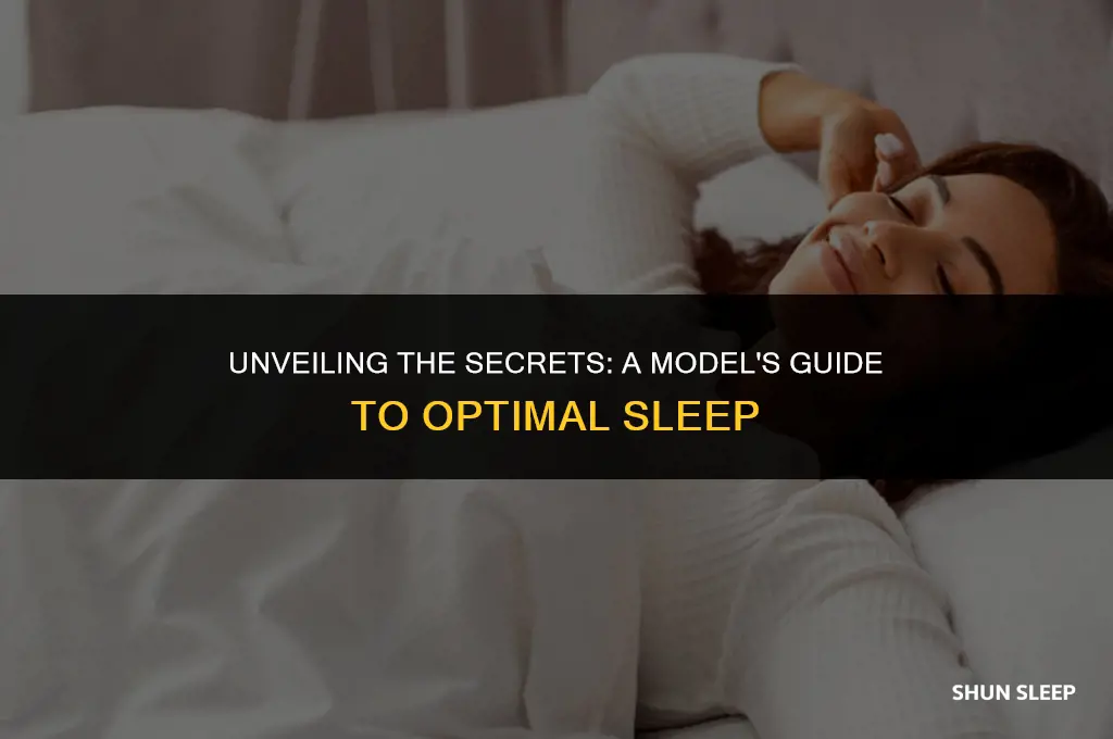 how many hours do models sleep