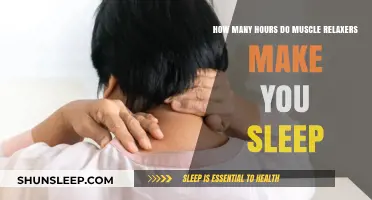 Unwinding with Muscle Relaxers: A Guide to Restful Sleep Duration