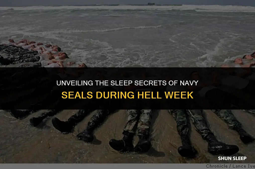 how many hours do navy seals sleep during hell week