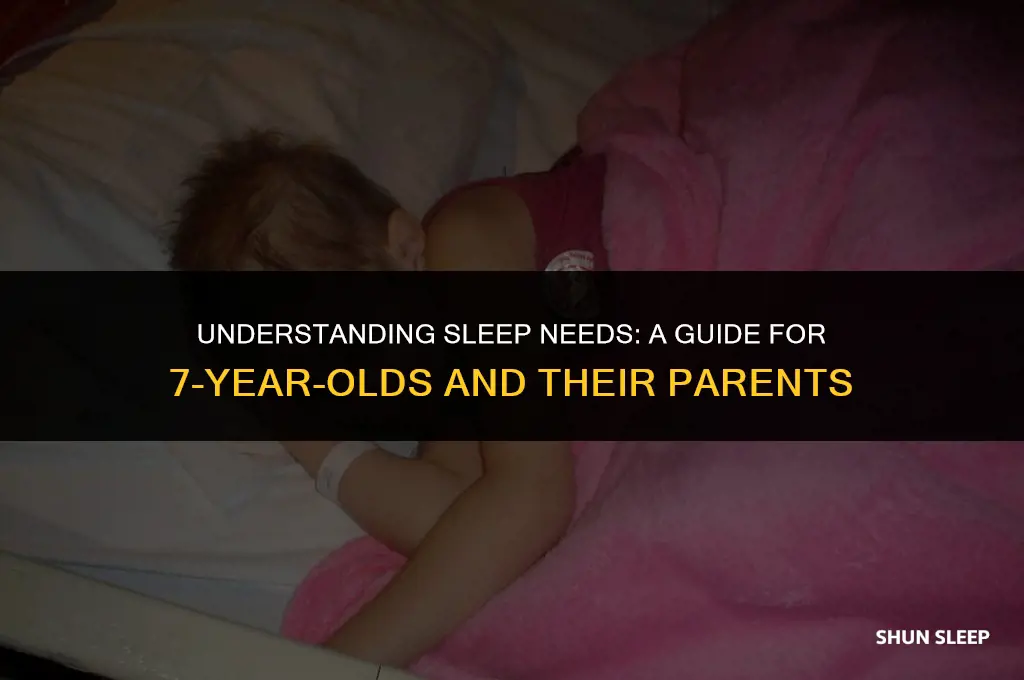 how many hours does a 7 year old need