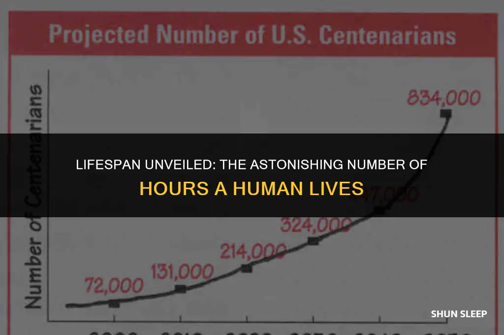 how many hours does a human live