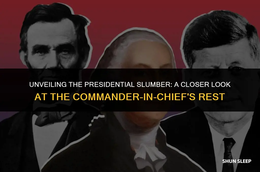 how many hours does the president sleep