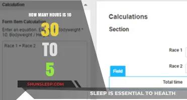 Time Calculation Simplified: From 10:30 to 5:00
