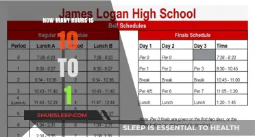 Understanding Work Hours: A Guide to the 10 to 1 Schedule