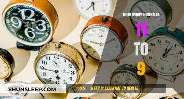 Understanding Work Hours: A Guide to Calculating Your Day from 11 AM to 9 PM