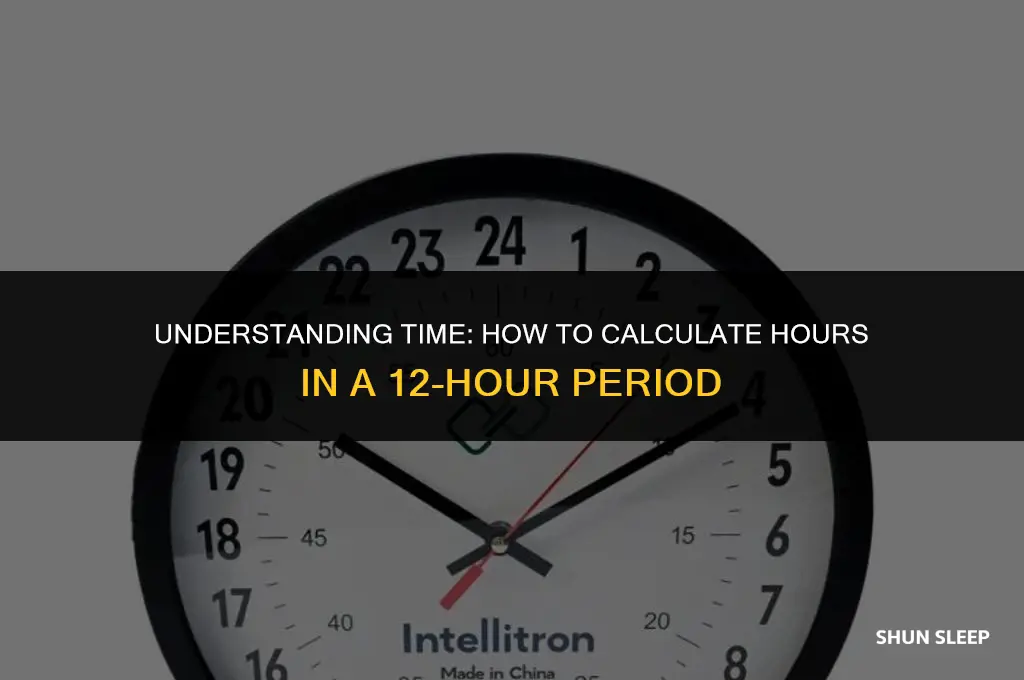 how many hours is 12 4