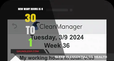 Calculating Work Hours: A Guide from 8:30 AM to 1:00 PM