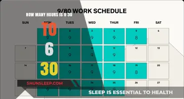 Calculating Work Hours: A Simple Guide from 9:30 AM to 6:30 PM