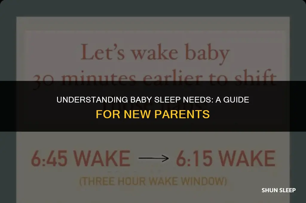 how many hours of sleep do babies need