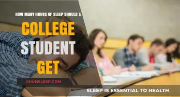 Unlocking Academic Potential: The Optimal Sleep Duration for College Students