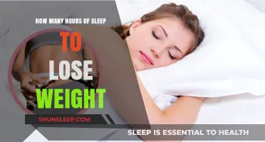 Unlocking Weight Loss: The Optimal Sleep Duration for Shedding Pounds