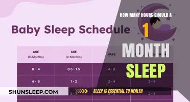 Newborn Sleep Patterns: Understanding the Ideal Hours for Your 1-Month-Old