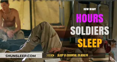 Resting Warriors: Unveiling the Sleep Patterns of Soldiers