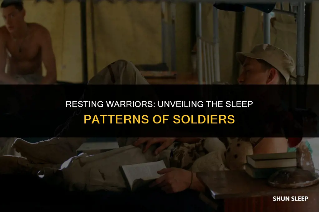 how many hours soldiers sleep