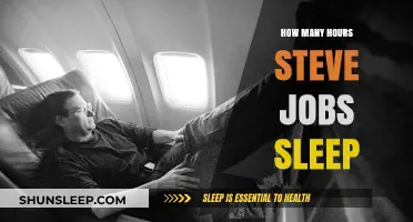 Unveiling the Mystery: Steve Jobs' Sleep Habits Revealed