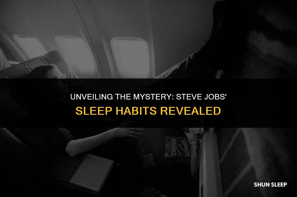 how many hours steve jobs sleep