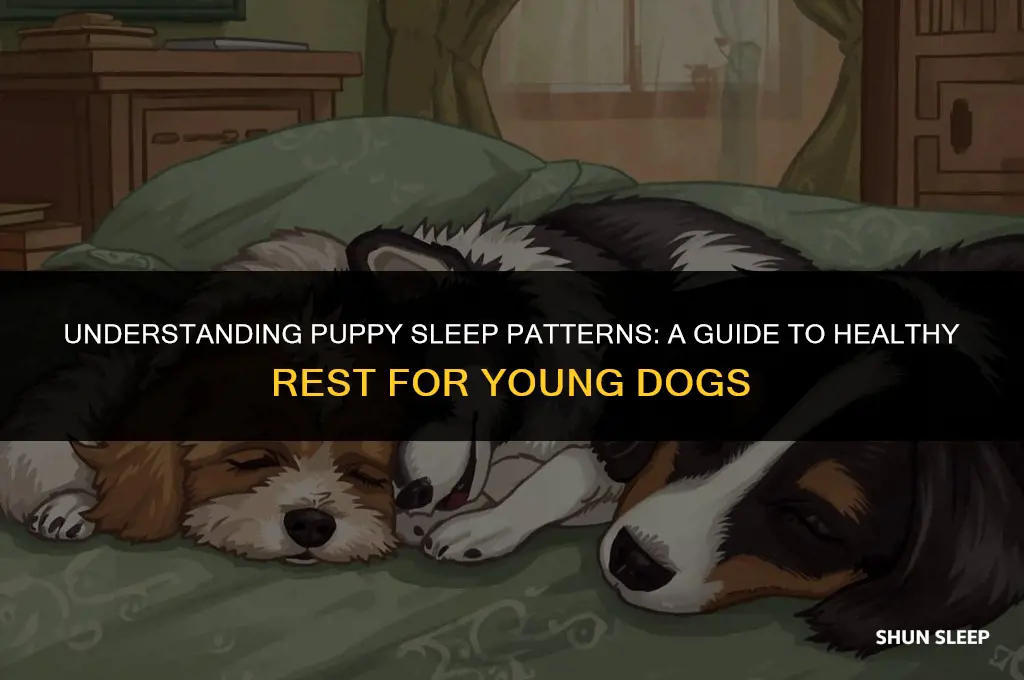 how many hours straight do puppues sleep