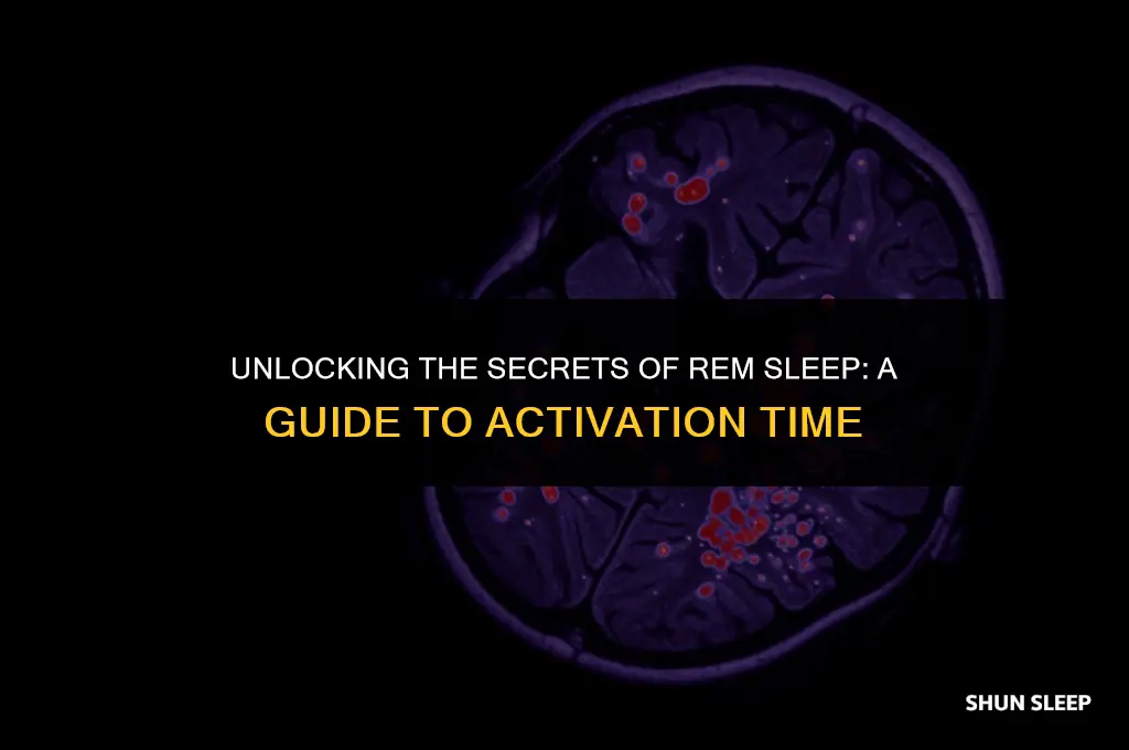 how many hours to activate rem sleep
