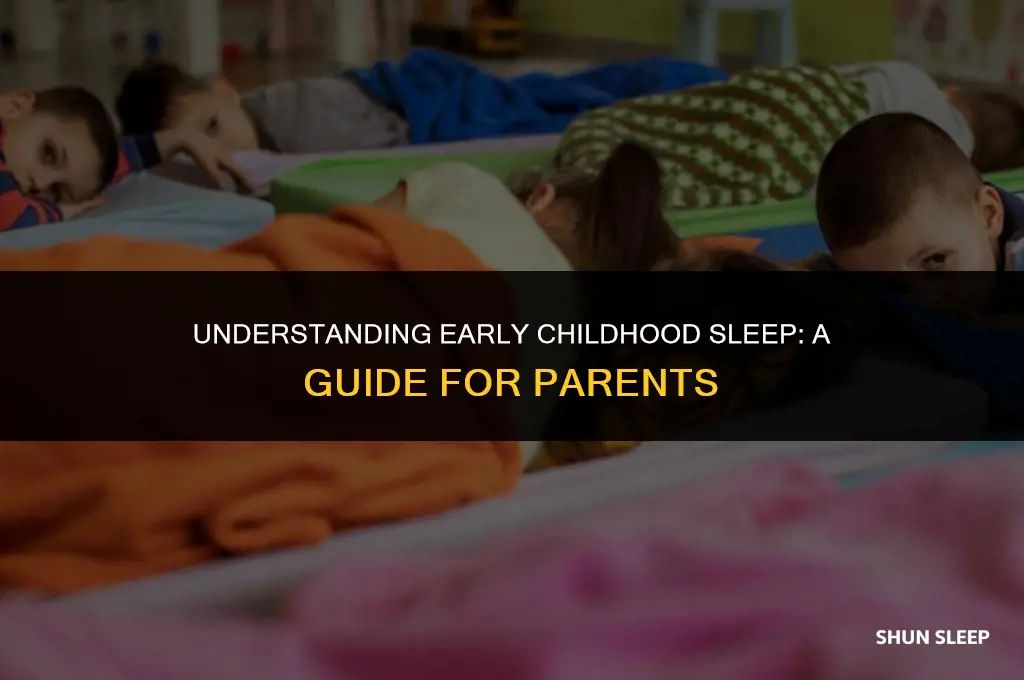 how many hours to children in early childhood sleep